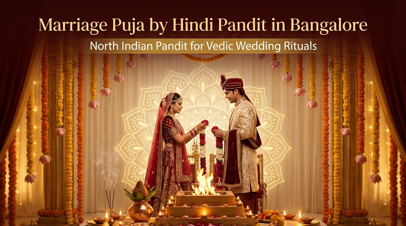 Marriage puja in Bangalore with Namo Hindi Puja - Best Hindi Pandit