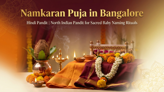 Namkaran puja in Bangalore with Namo Hindi Puja - Best Hindi Pandit