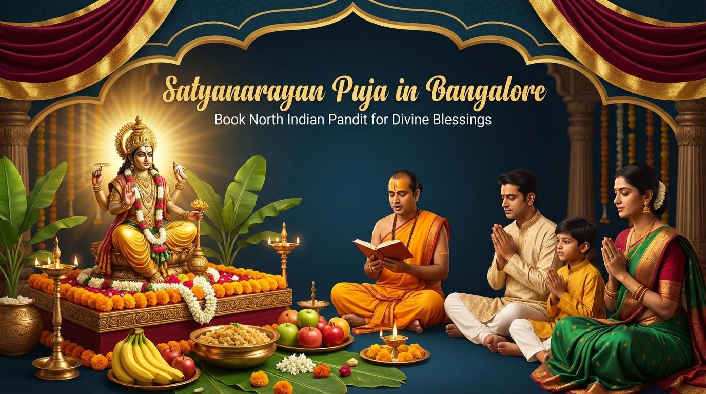 North Indian Satyanarayan puja in Bangalore